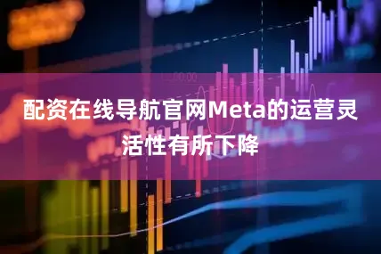 配资在线导航官网Meta的运营灵活性有所下降